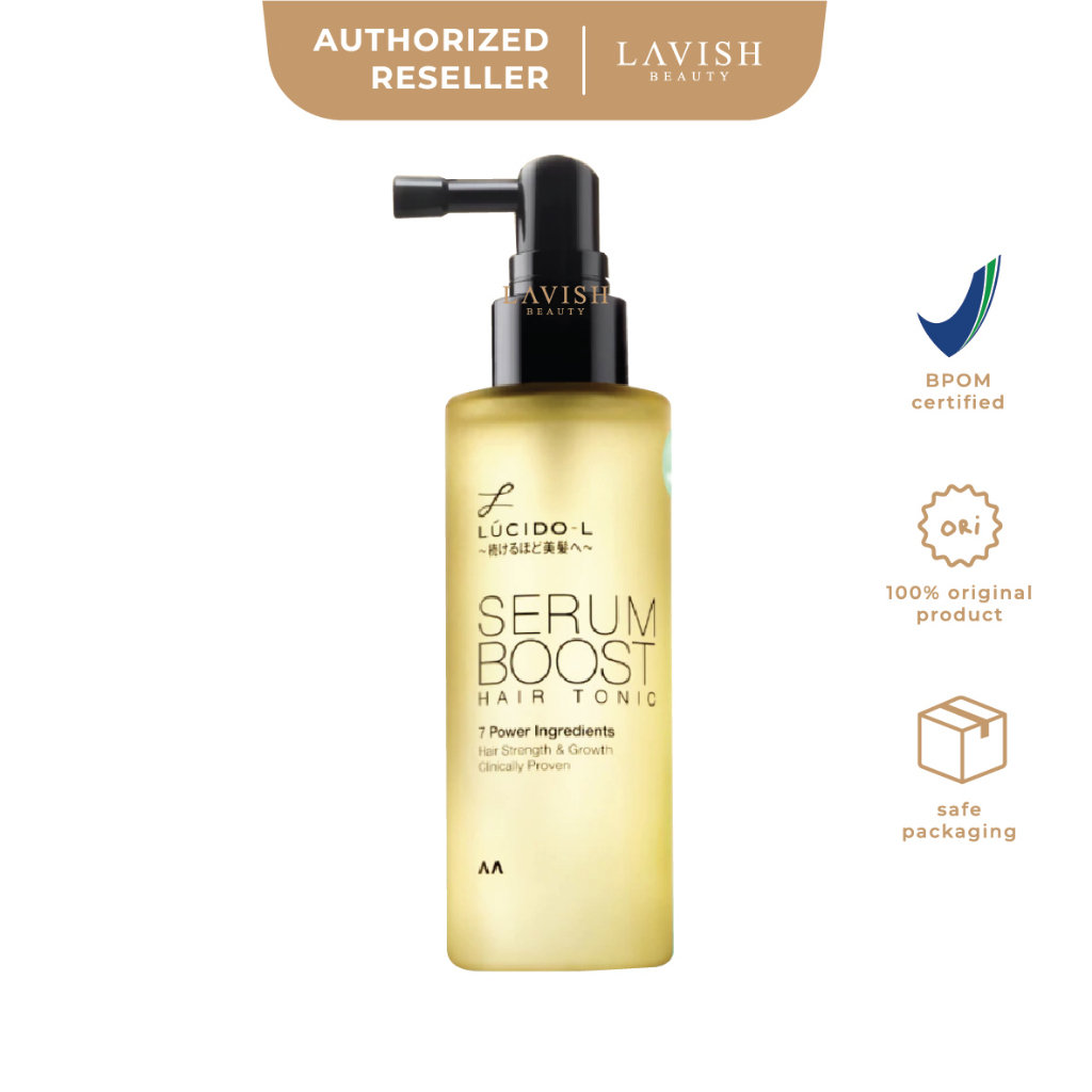 LUCIDO-L Serum Boost Hair Tonic (60ml) - Tonic Anti Hair Fall