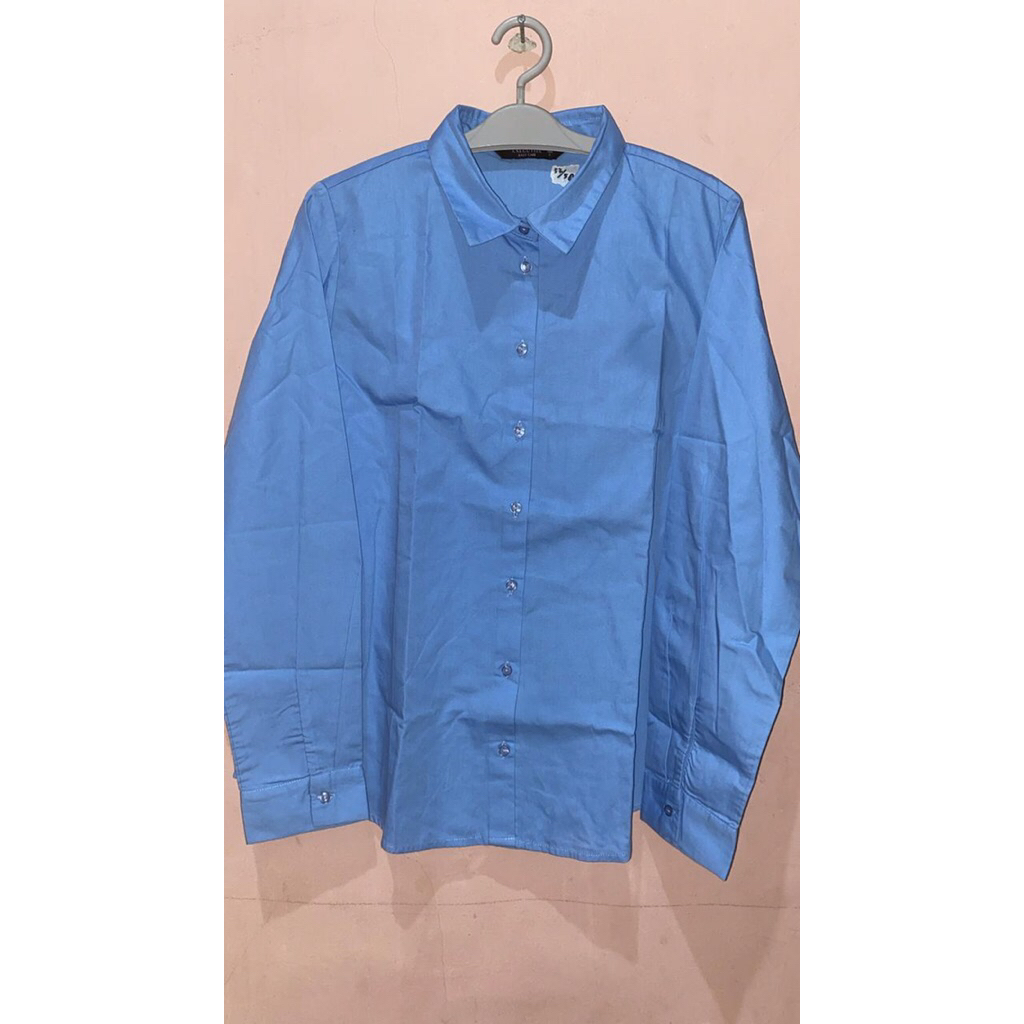 Kemeja wanita | kemeja biru