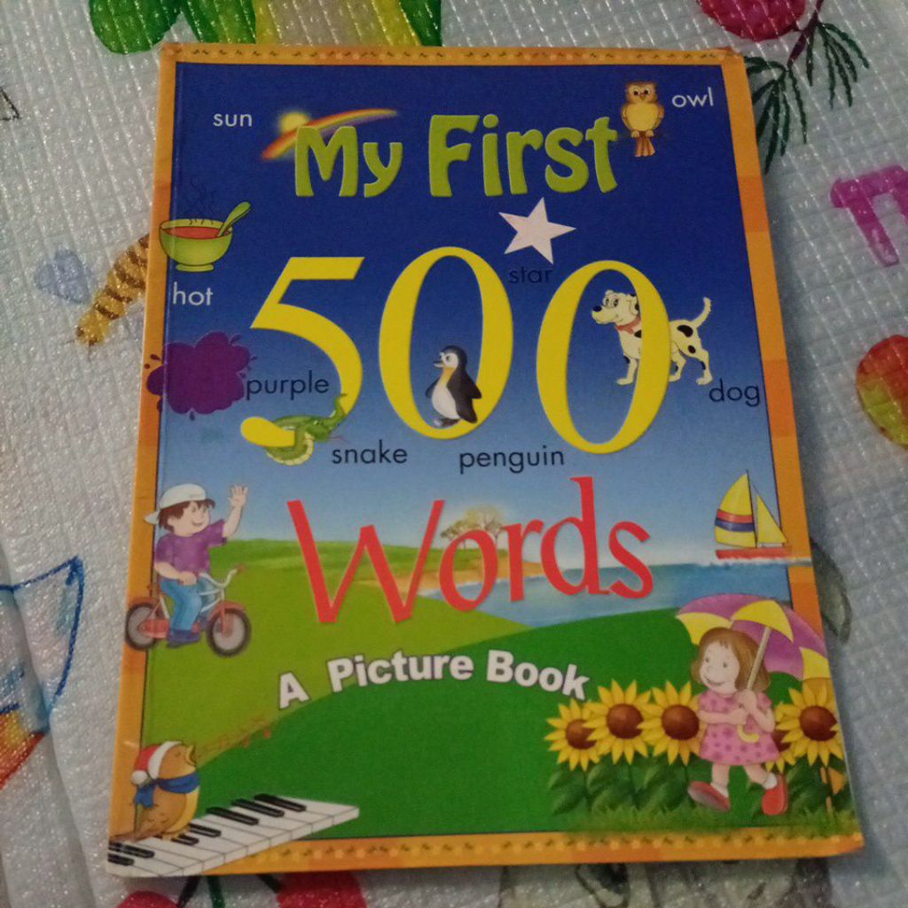 Buku Anak My First 500 Words A Picture Book