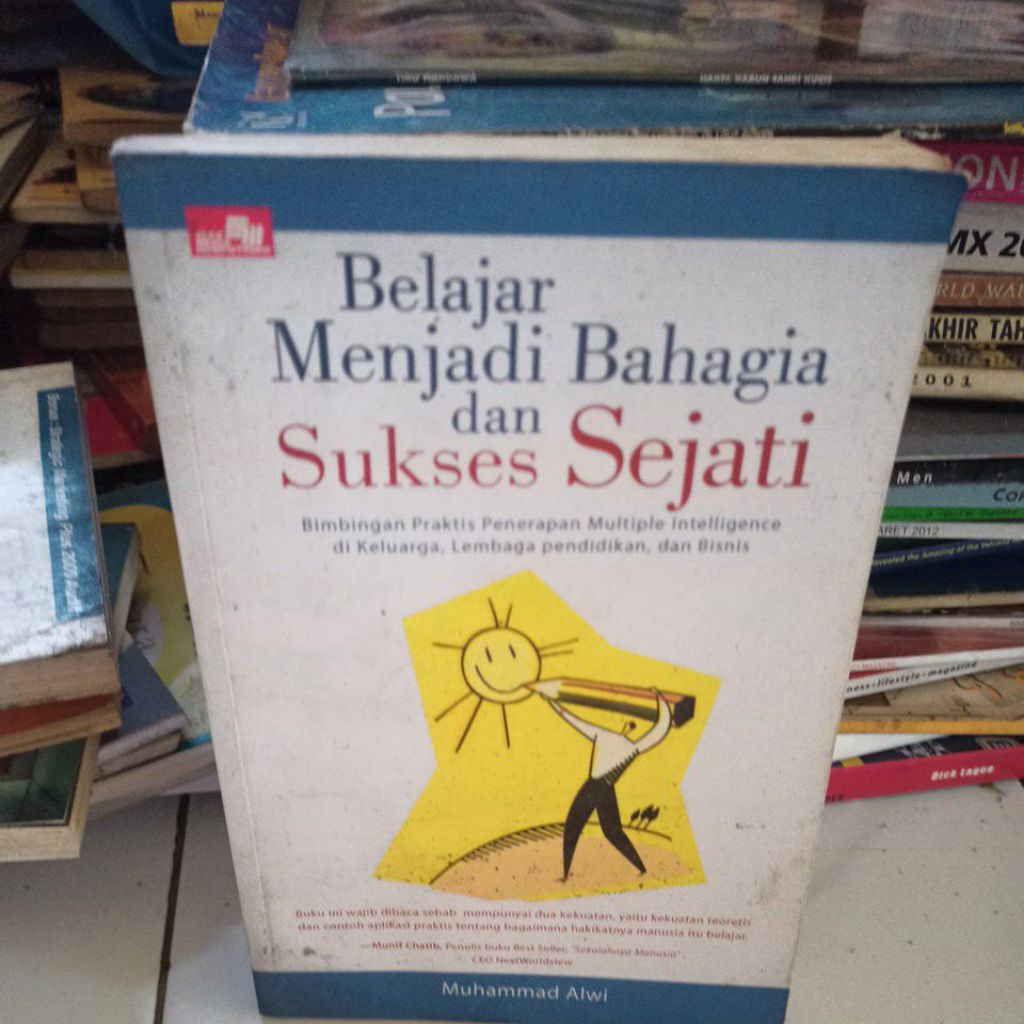 buku belajar menjadi bahagia dan sukses sejati