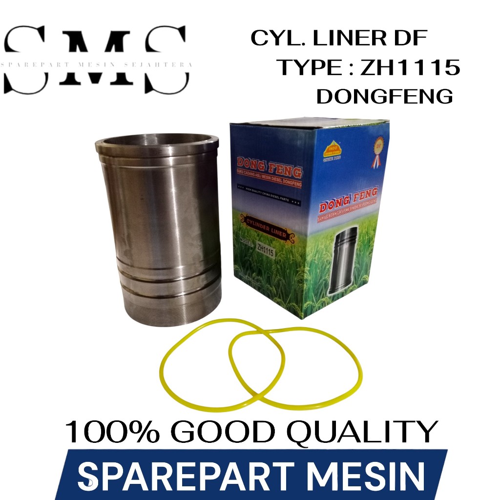 Cylinder Liner ZH1115 Dongfeng 100% ASLI / Boring Furing Silinder Mesin Diesel DF ZH-1115 Original