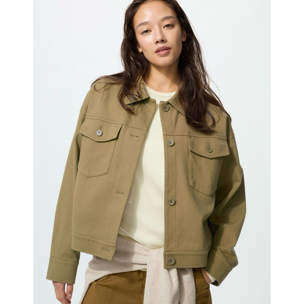 SALE‼️ UNIQLO JAKET RILEKS JERSEY