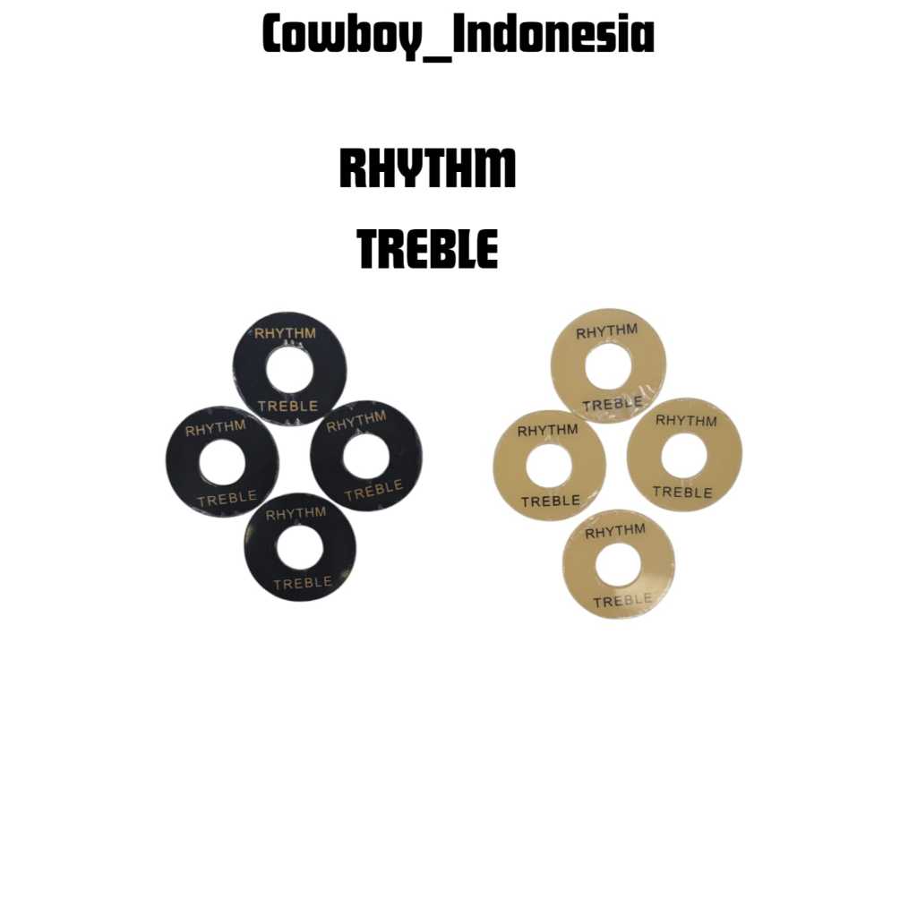 Cowboy Rhythm Treble Guitars / Switch Plat Togel / Plat Rhythm Treble / Plat Switch Togel