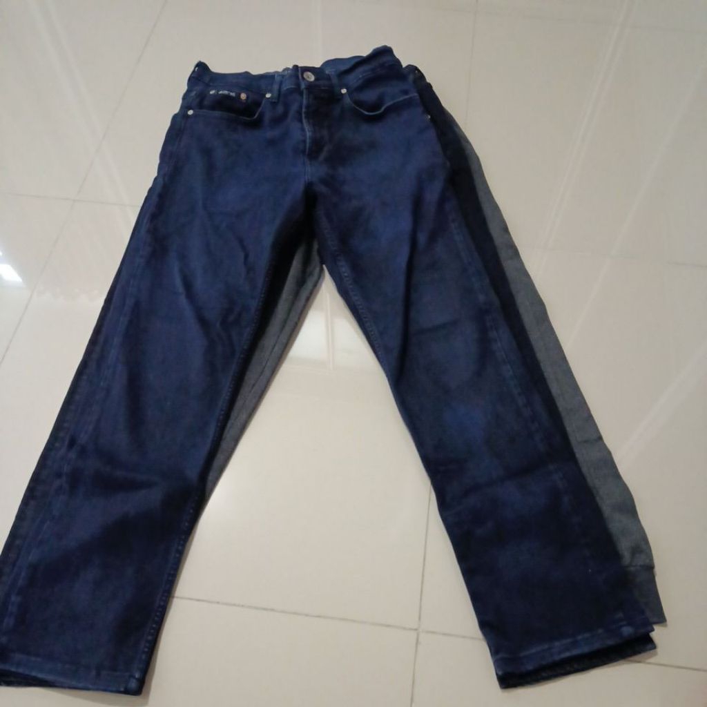 preloved paket 3 pc celana panjang cowok uk  33-34
