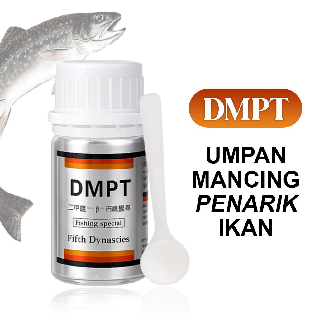 DMPT Bubuk Umpan Mancing Stimulant Penarik Ikan 40Gram