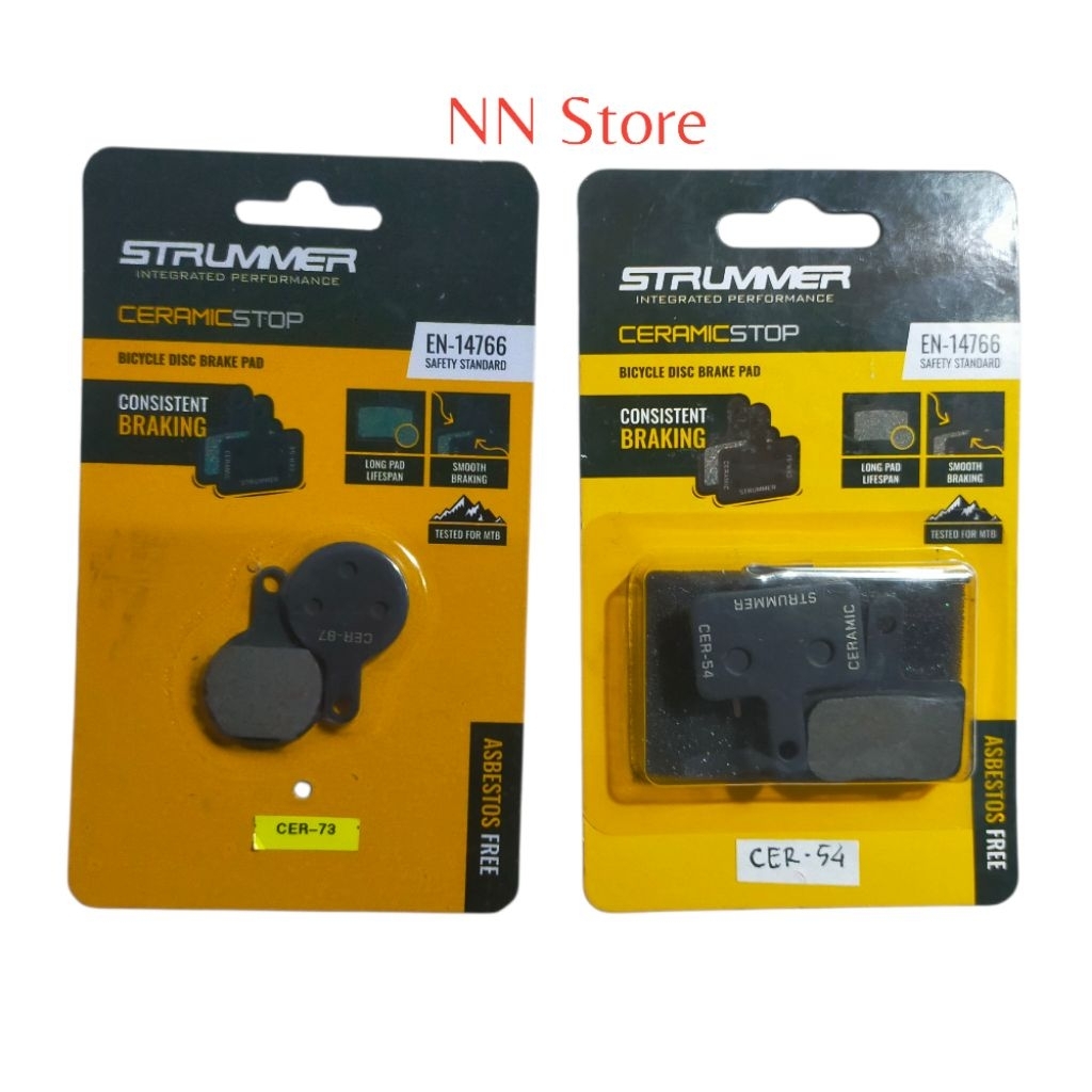 Kampas rem Strummer CER-73 dan CER-54