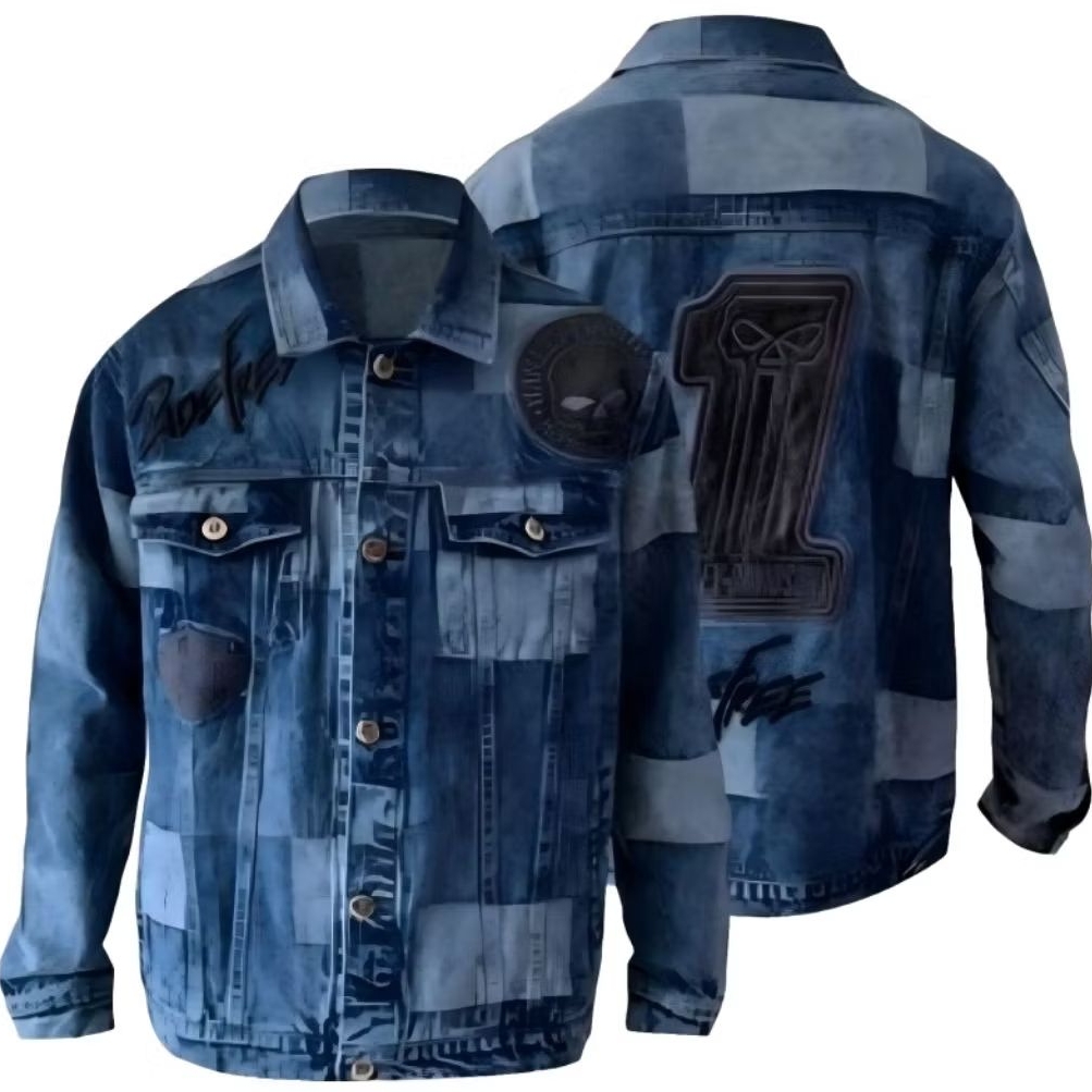 Jaket Jeans Harley-Davidson Import Selvedge Denim