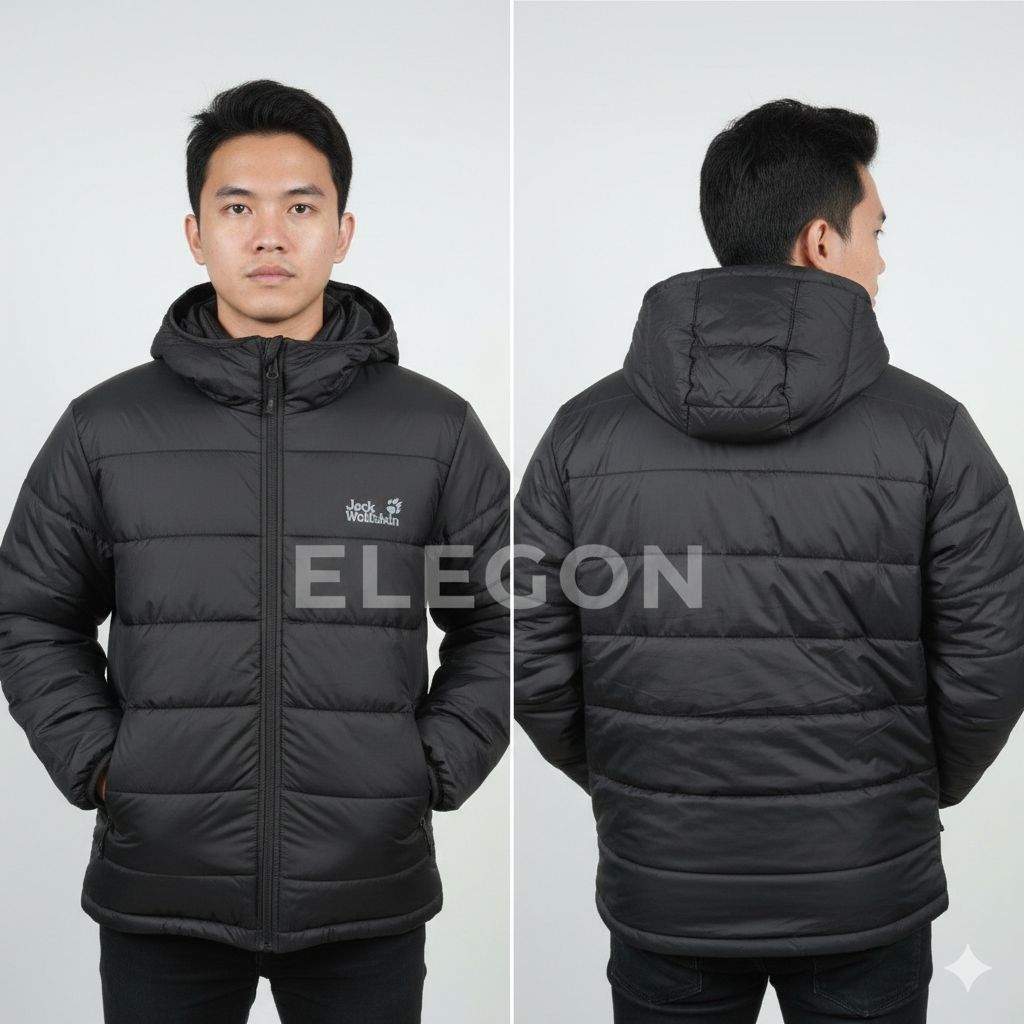 Jaket Gelembung Winter Dacron - Jaket Puffer Jws Dakron Ultralight - Jaket Kembung Pendaki Hiking