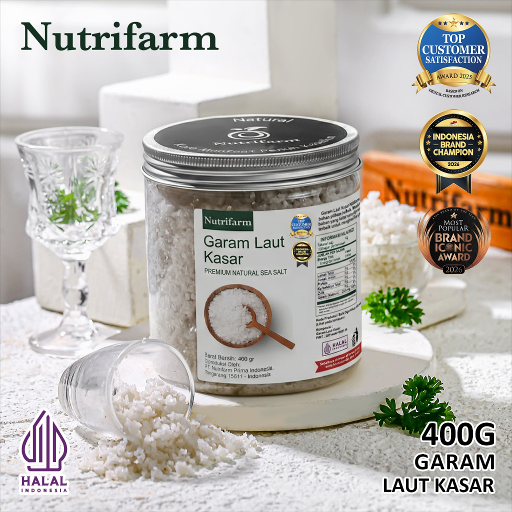 Nutrifarm Garam Laut 400g