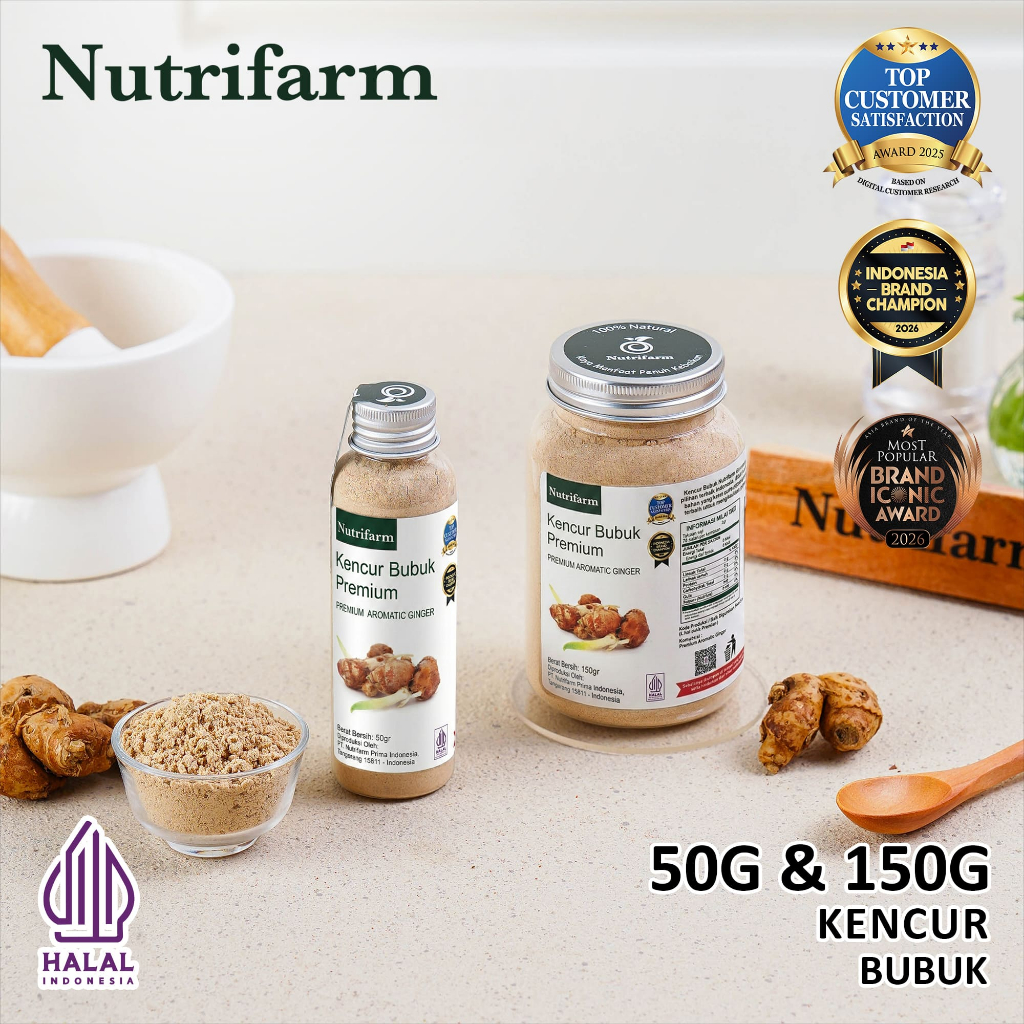 Nutrifarm Kencur Bubuk 50g 150g