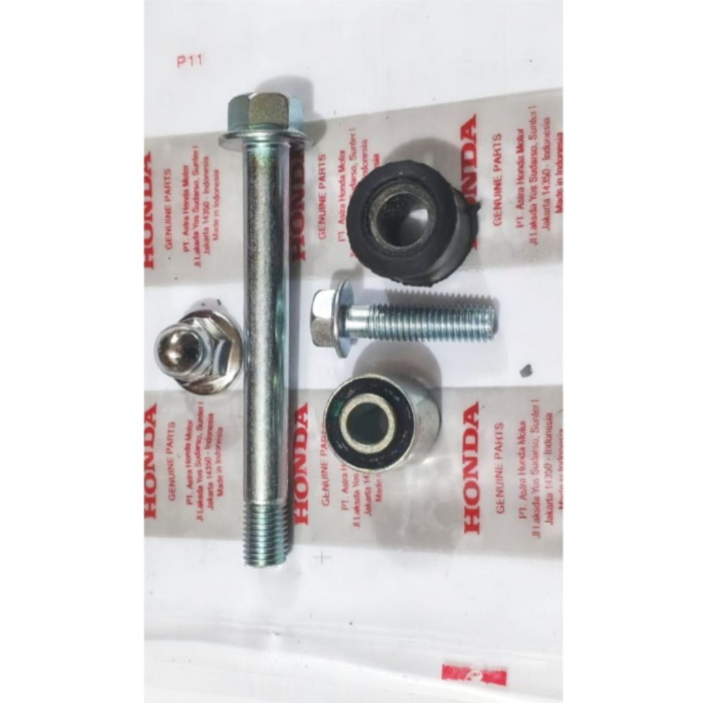 baut shock belakang beat fi set atas bawah plus karet mur isi 5