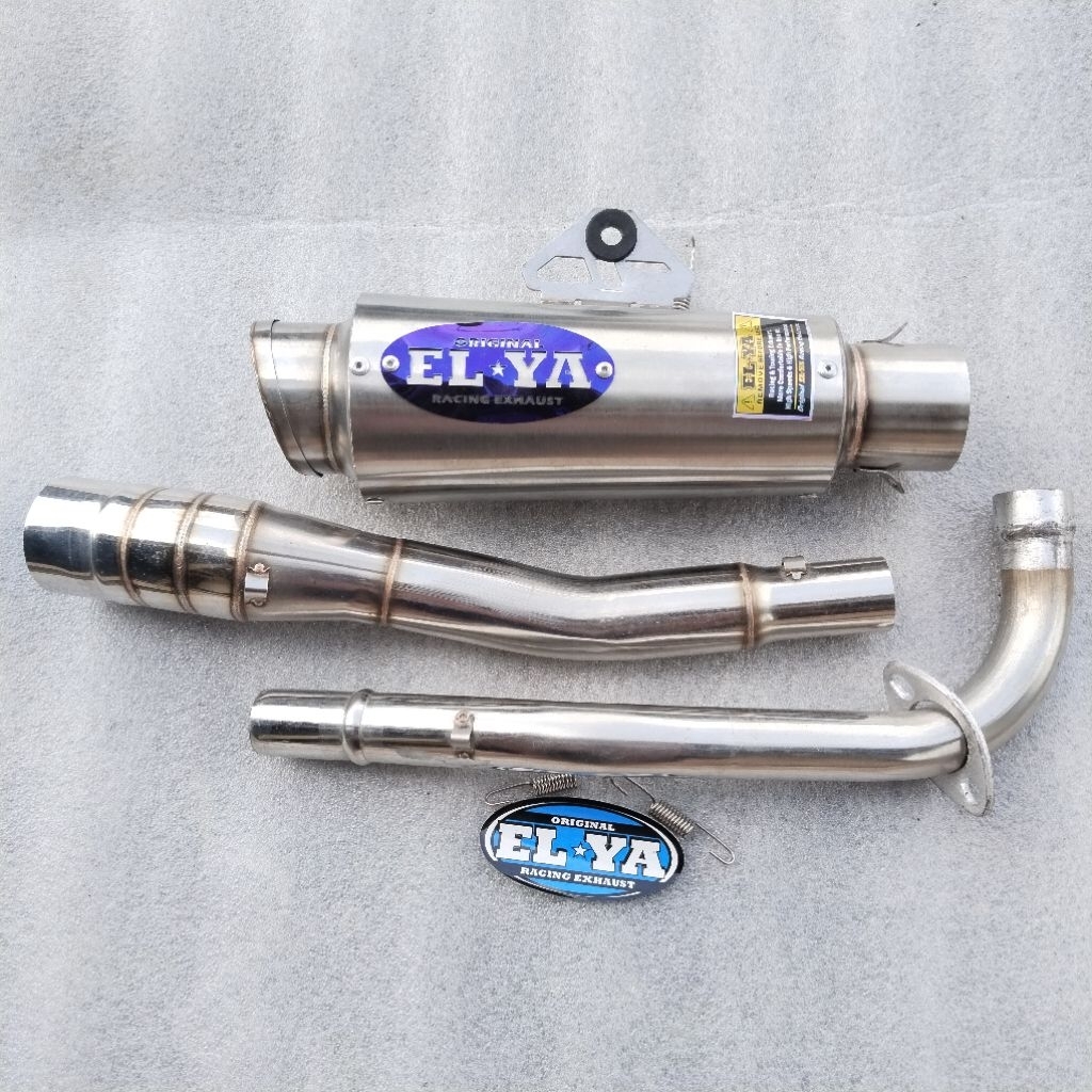 KNALPOT RACING PROLINER TR1 ORIGINAL ELYA PNP SUPRA X 125 KARISMA REVO BLADE JUPITER VEGA ASTREA GRA