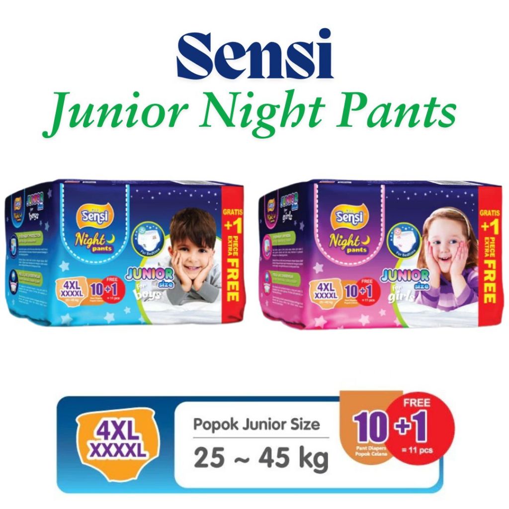Popok Celana Sensi 4XL 10+1