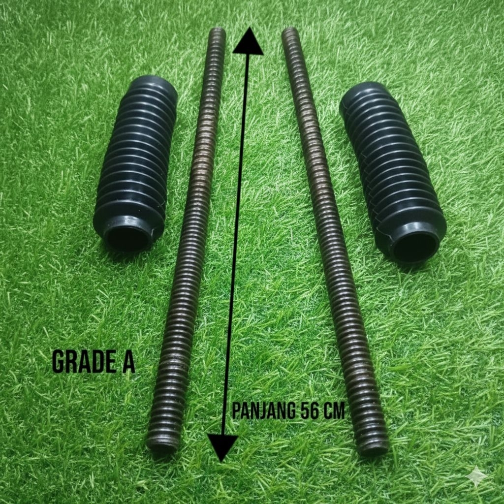 PER SHOCK DEPAN SUZUKI TS 125 SET KARET SHOCK TRAIL DEPAN