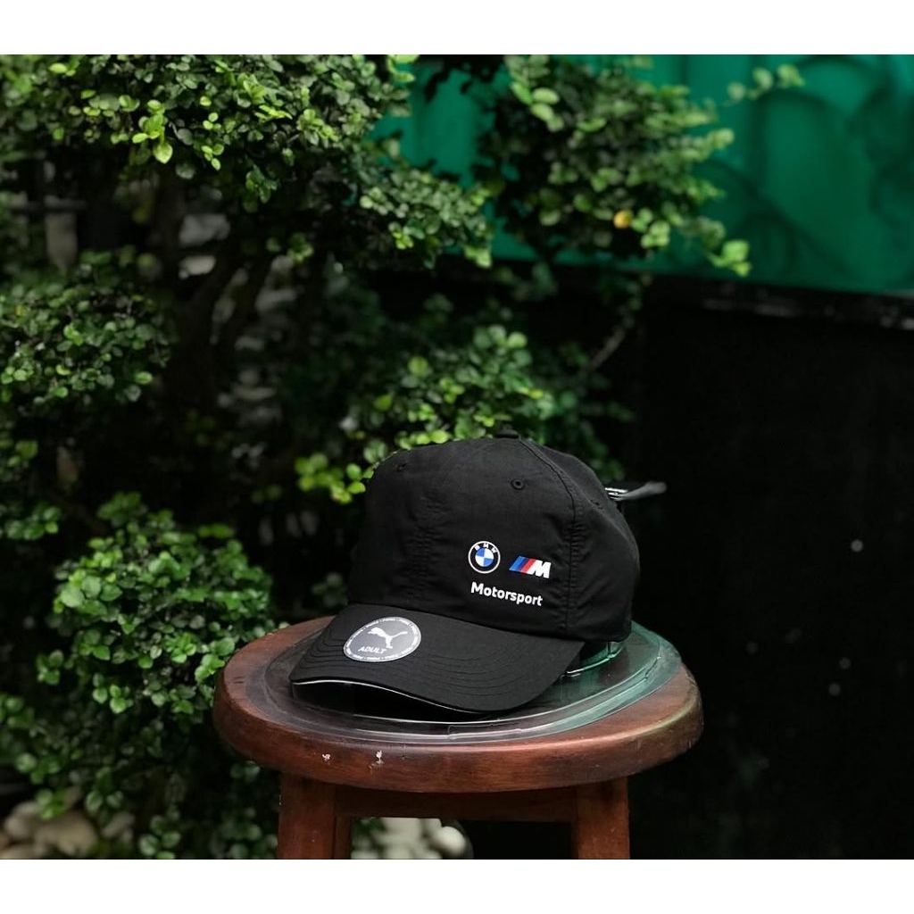 Puma Motorsport x BMW Cap Black White BNWT ORIGINAL BARANG RESMI STORE
