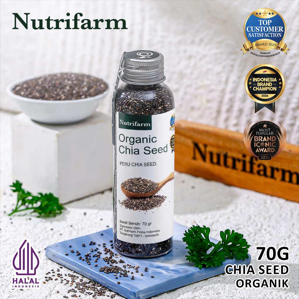 Nutrifarm Chia Seeds 70g