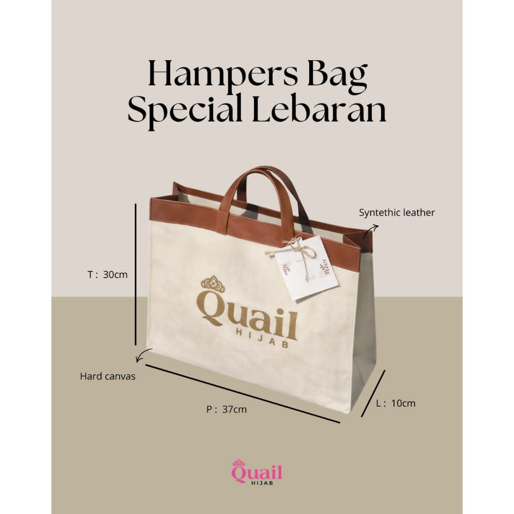 PaperBag Quail ORiginal Quail Hijab