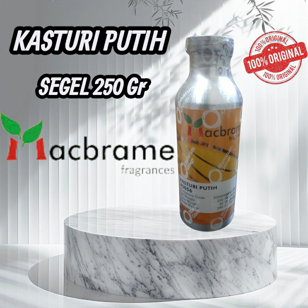 KASTURI PUTIH By Macbrame Segel 250 Gr
