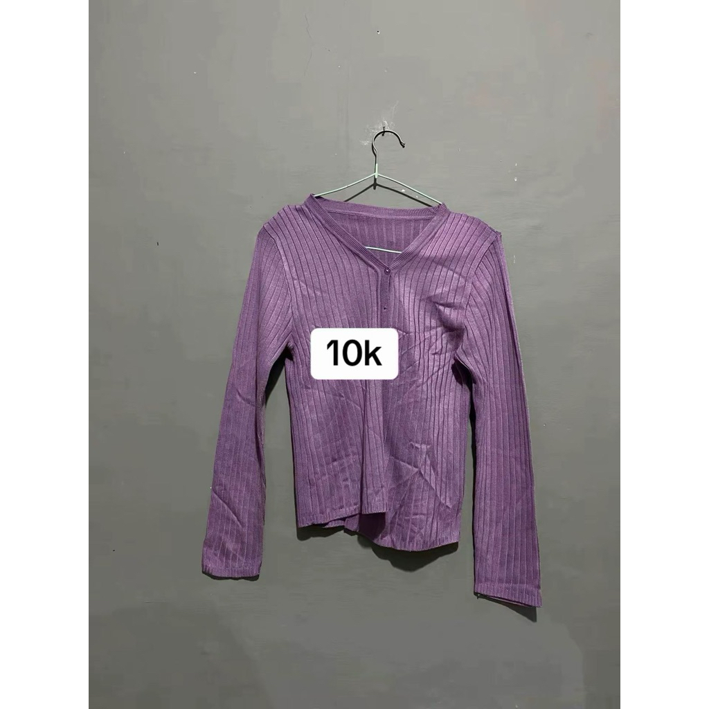 Blouse ungu