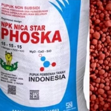 PUPUK PHOSKA 1kg PUPUK NPK PHOSKA penyubur vegetatif dan generatif