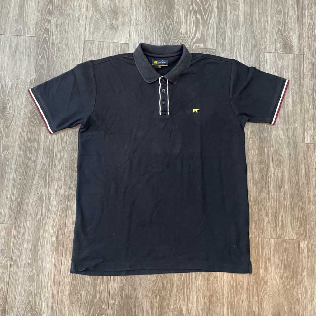 PRELOVED POLO SHIRT JACK NICKLAUS BLACK