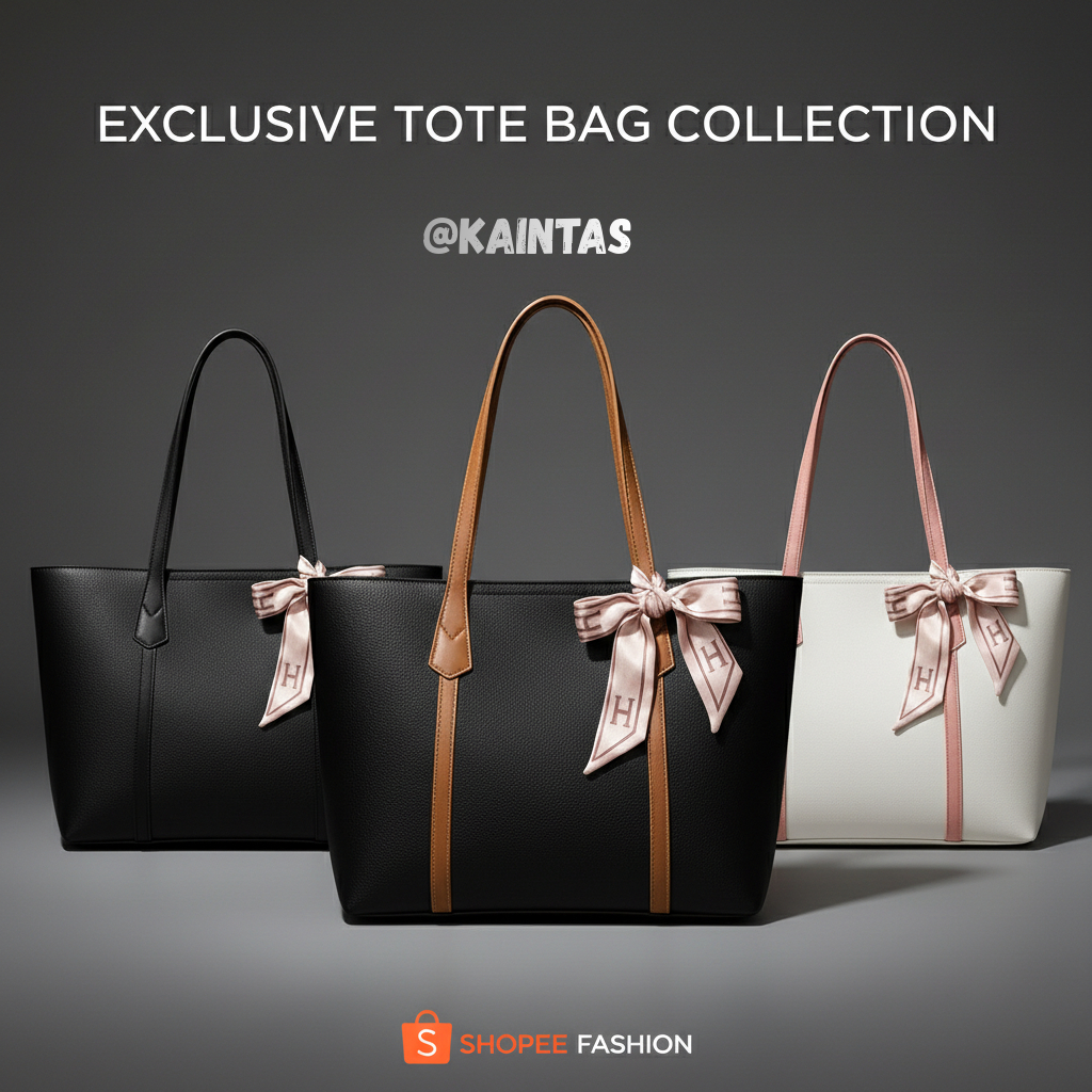 TAMARA Tas Totebag Wanita Kulit Sintetis Elegan