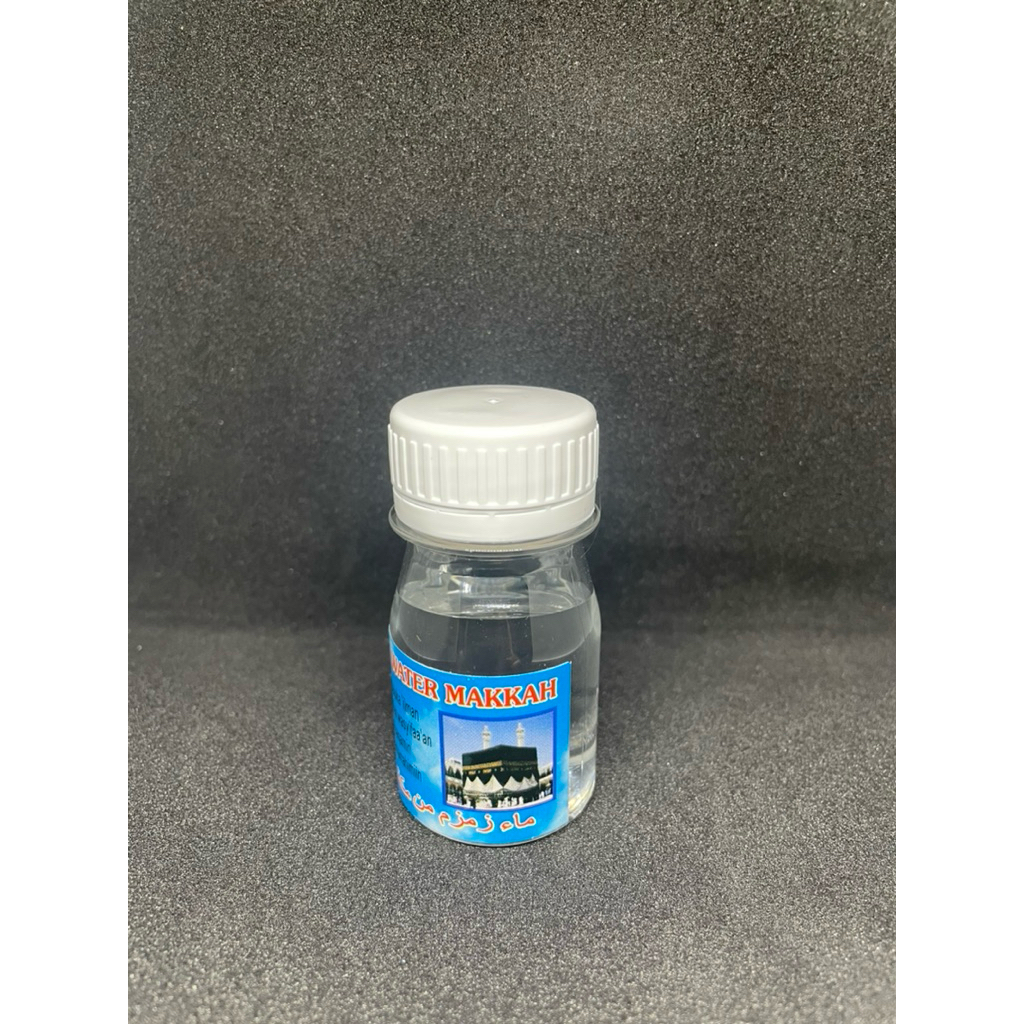 Air Zam-zam satuan isi 40ml / Botol bertema gambar kakbah