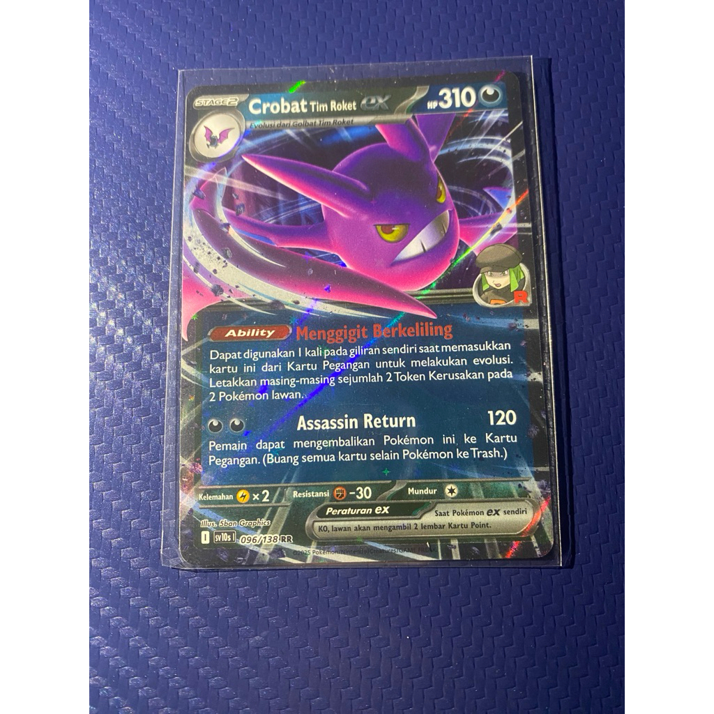 Crobat Tim Roket Ex RR