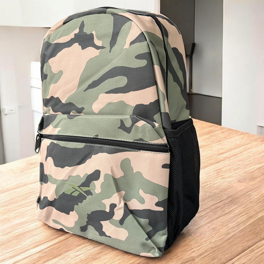 Backpack Reebok  Tas Punggung Pria Wanita Sekolah Kerja Jalan ORIGINAL