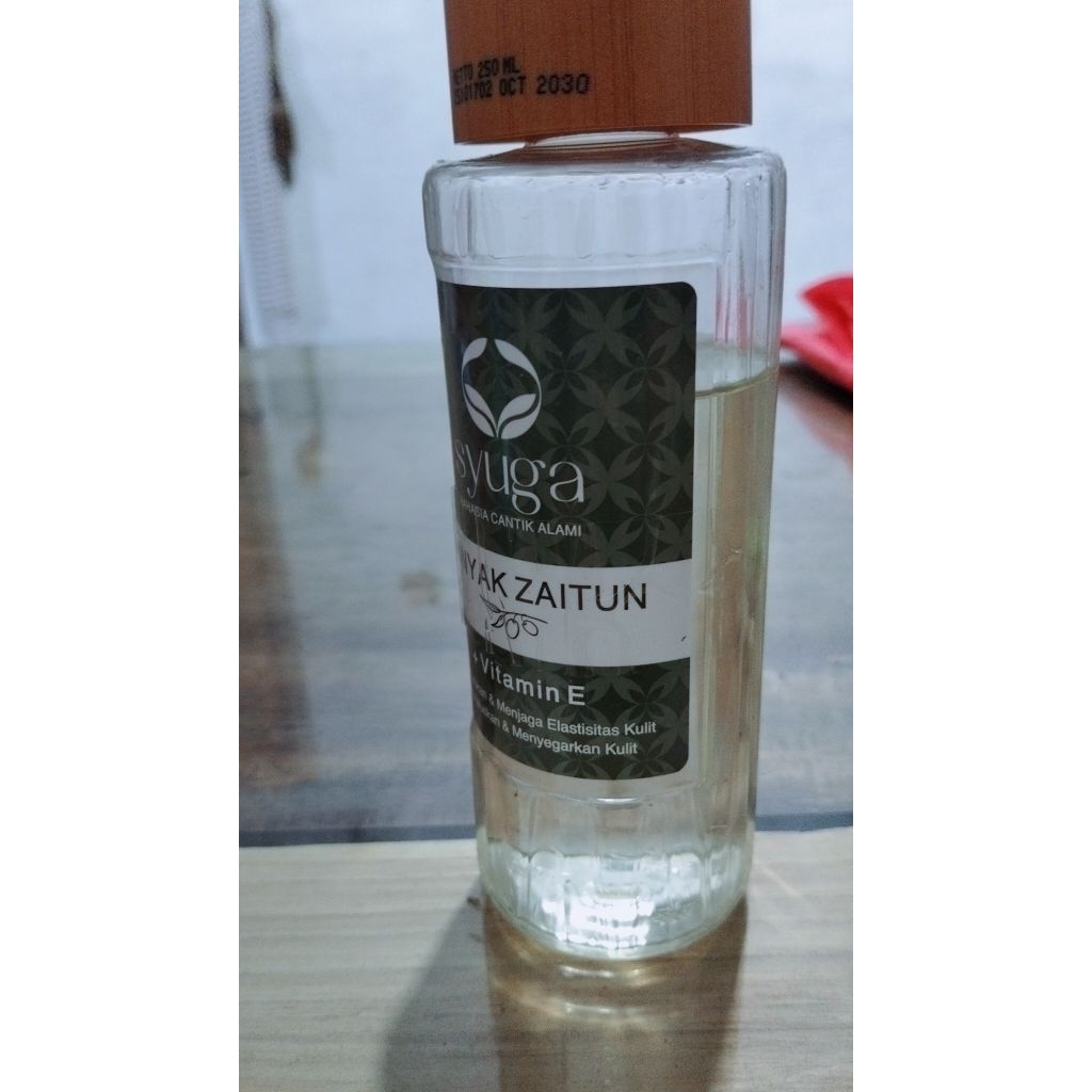 preloved minyak zaitun Syuga 250ml