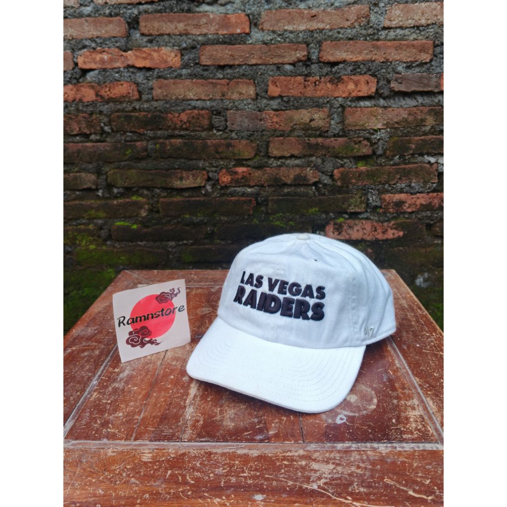 topi 47 brand x nfl las vegas raiders