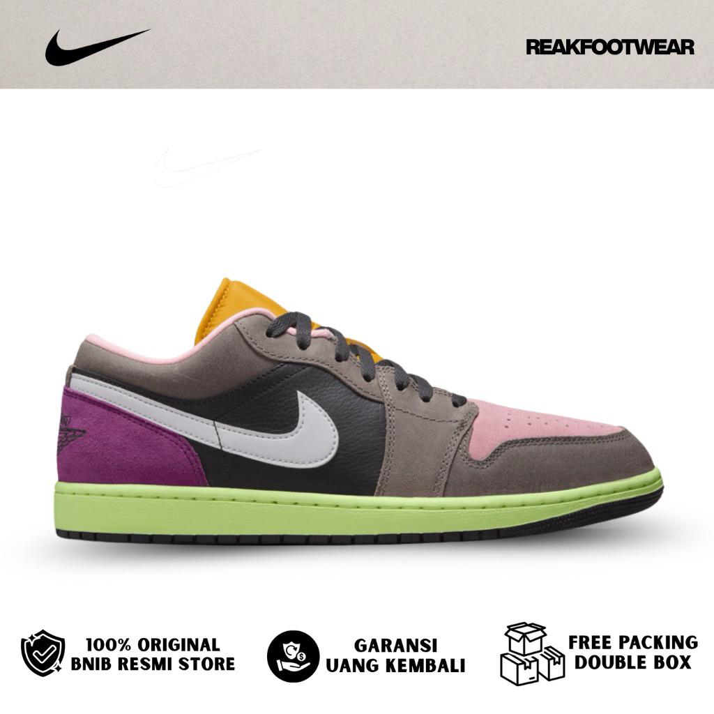 Jordan 1 Low Tokyo Bio Hack 100% Authentic [HQ2010-005]