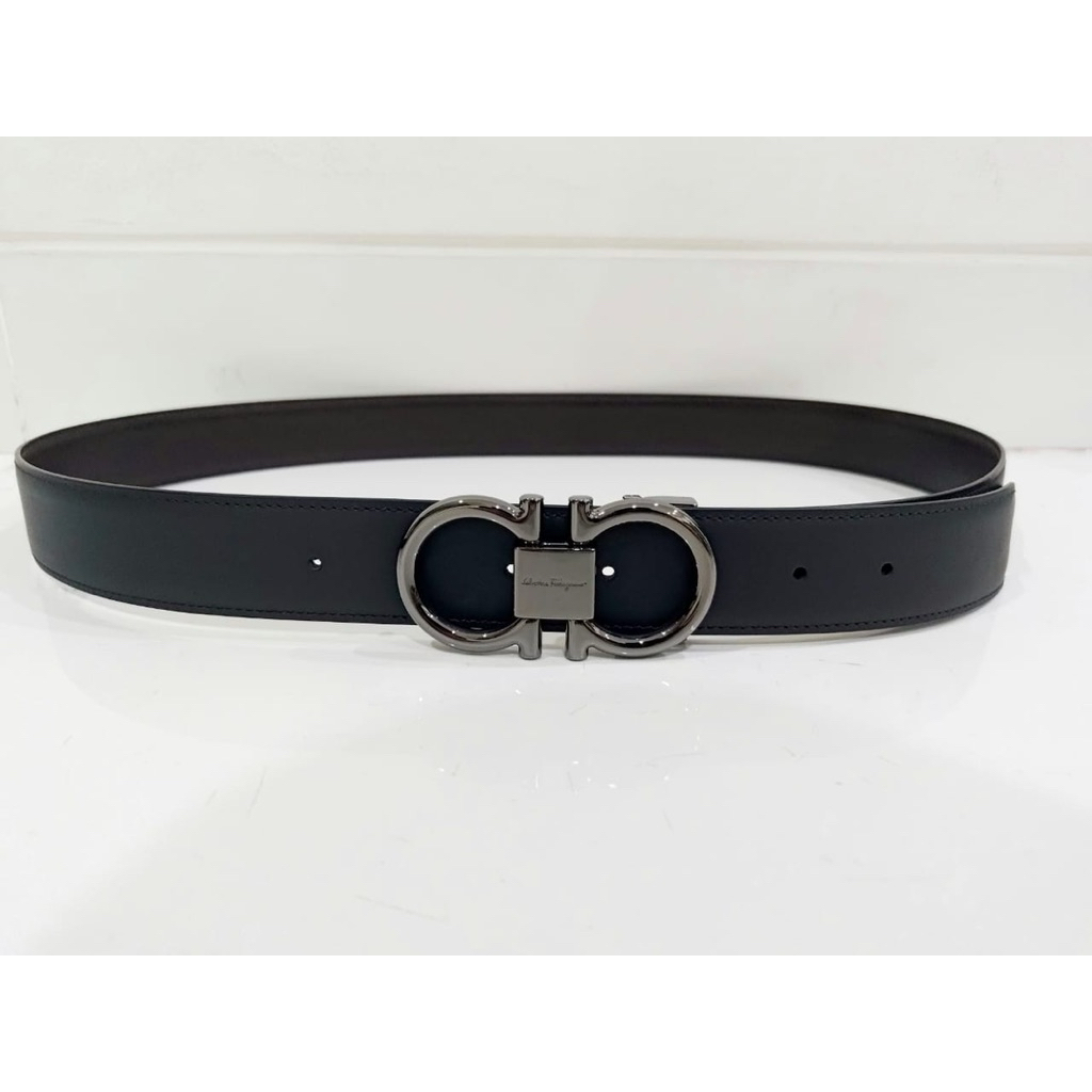 Salvatore Ferragamo - Gancini Reversible Belt size 115cm | Ban Pinggang Pria Laki-Laki | Men’s Belt 