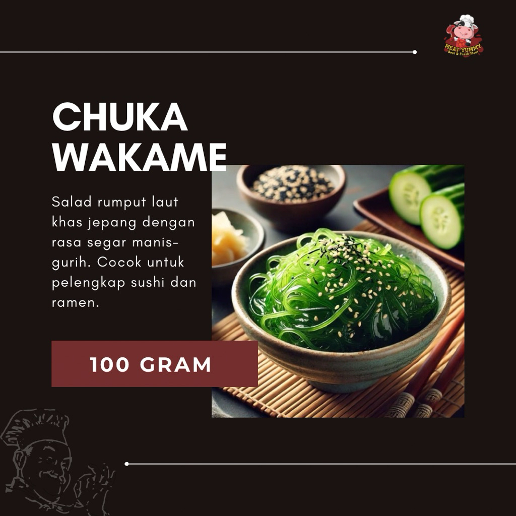 Chuka Wakame HALAL 100gram