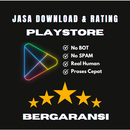 Jasa Tambah Download/Rating/Review/Ulasan Aplikasi Playstore