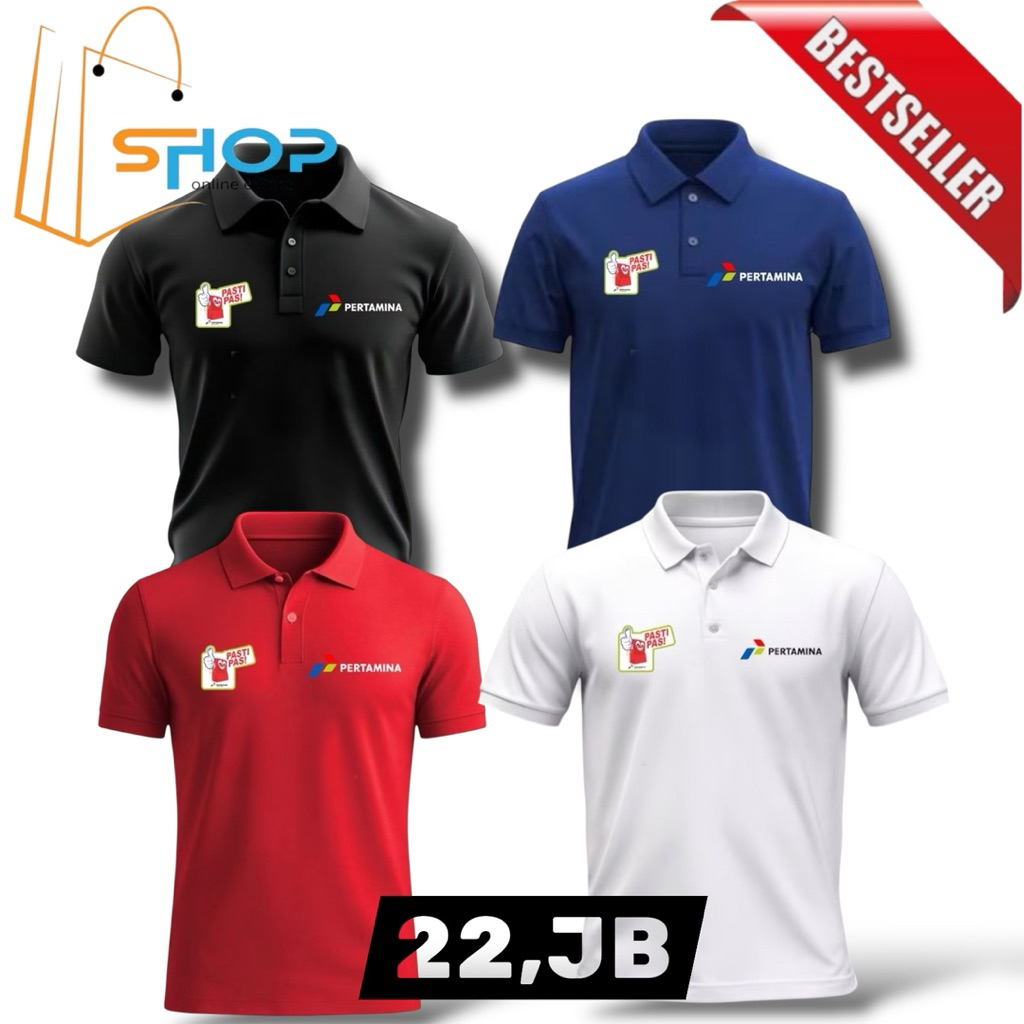 Kaos polo pertamina pasti pas•Baju pertamina•Kaos polo pertamina•baju polo pertamina pasti pas full 