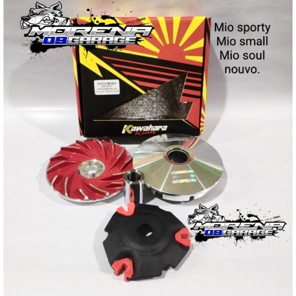 pulley rumah loler Kawahara Yamaha bubut 13.8/13.5