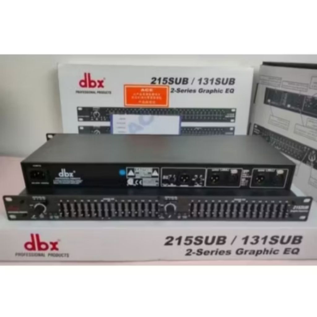 EQUALIZER DBX 215 / 131 SUB