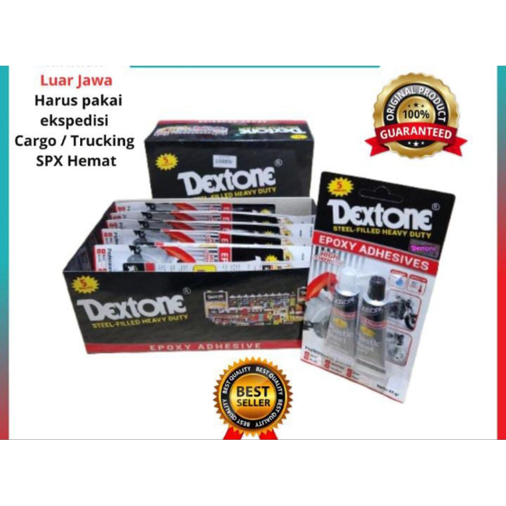 Lem Dextone Besi 1 Dus Isi 12 Pcs Termurah