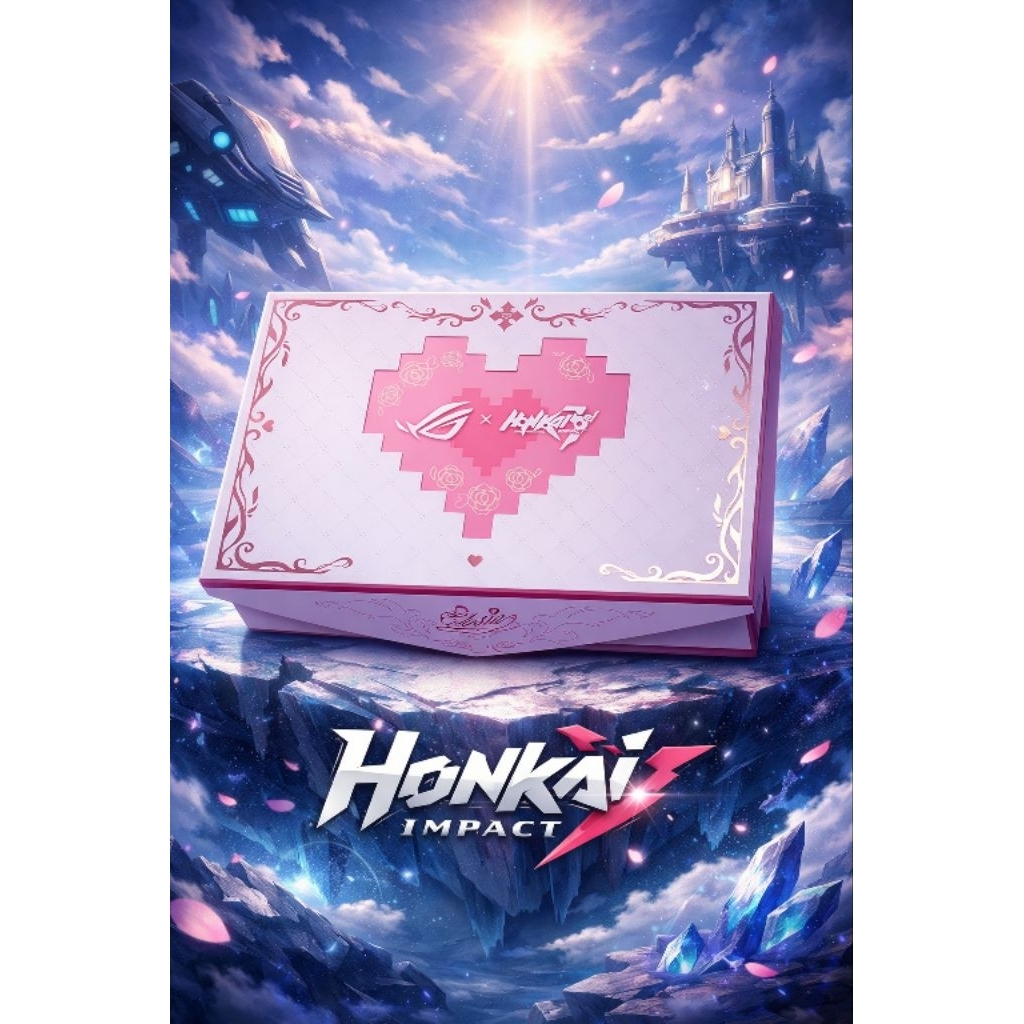 Special Gift Box X Honkai Impact Edition ASUS 9 FE Honkai Impact 3rd Elysia
