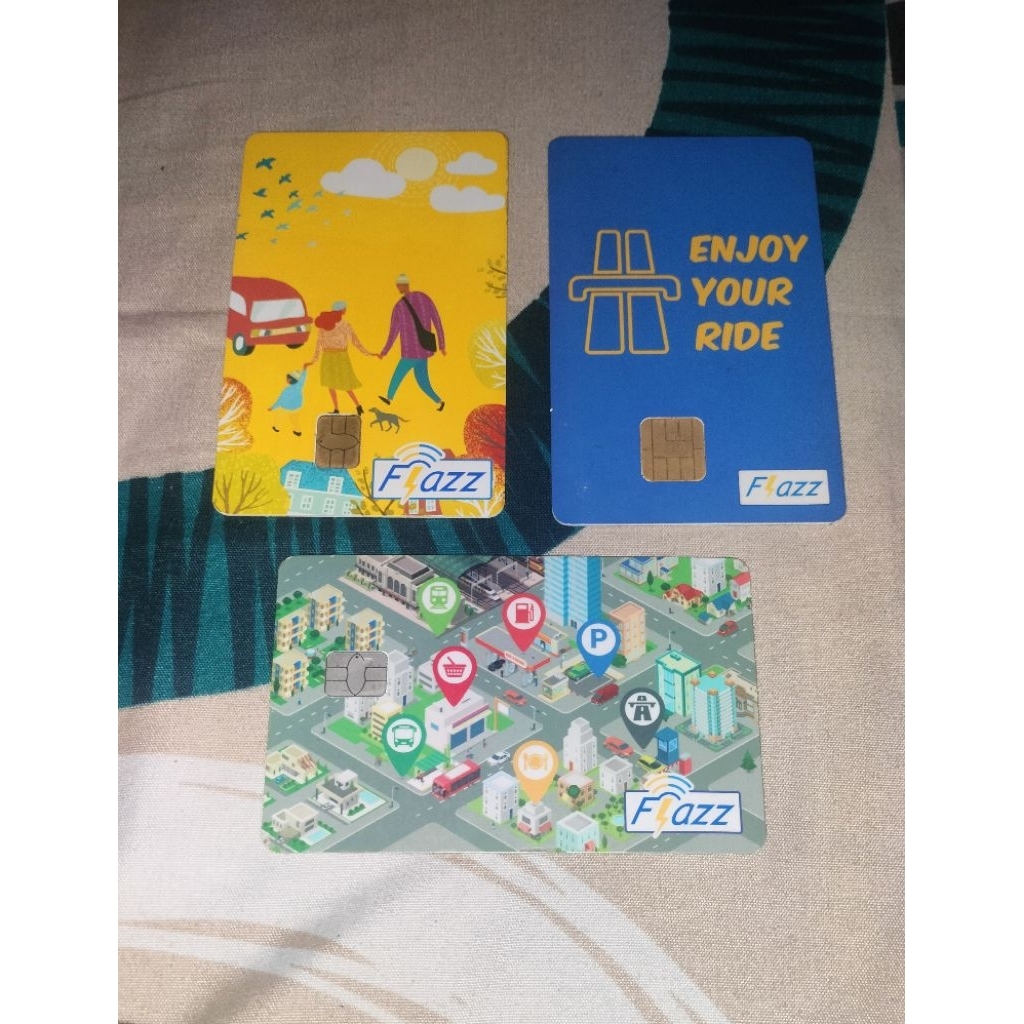 Kartu E-money Mandiri, Brizi, KMT (bekas pakai)