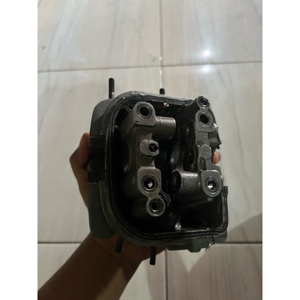 head beat karbu standar porting klep klx bubut