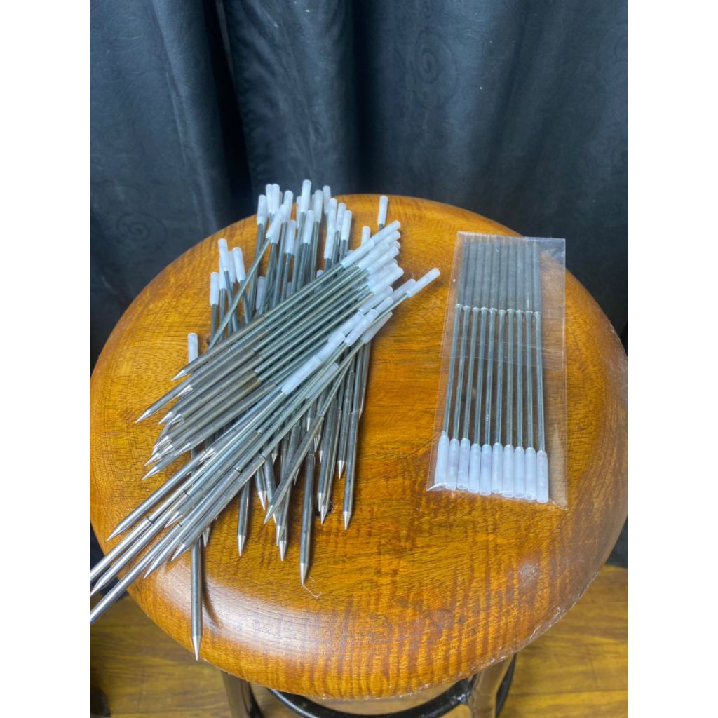 (isi 10 biji) Mata Panah Ikan 4.5 mm x 12 cm Paser Ikan Stenlis 14 cm