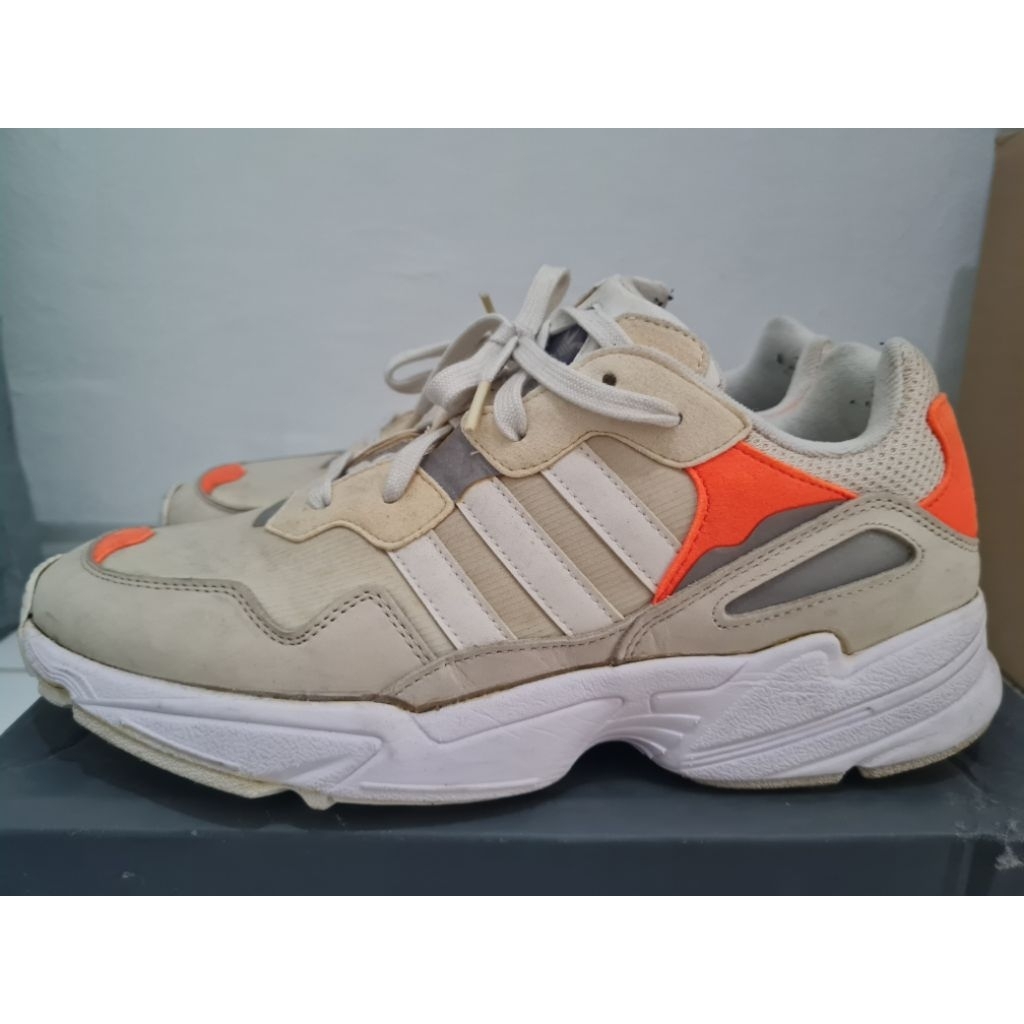 Sepatu/Sneakers Adidas Yung 96 White Orange Original Used
