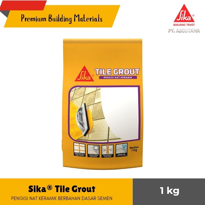 SIKA TILE Grout Pengisi Nat Keramik Berbahan Dasar Semen Menggisi Nat Keramik