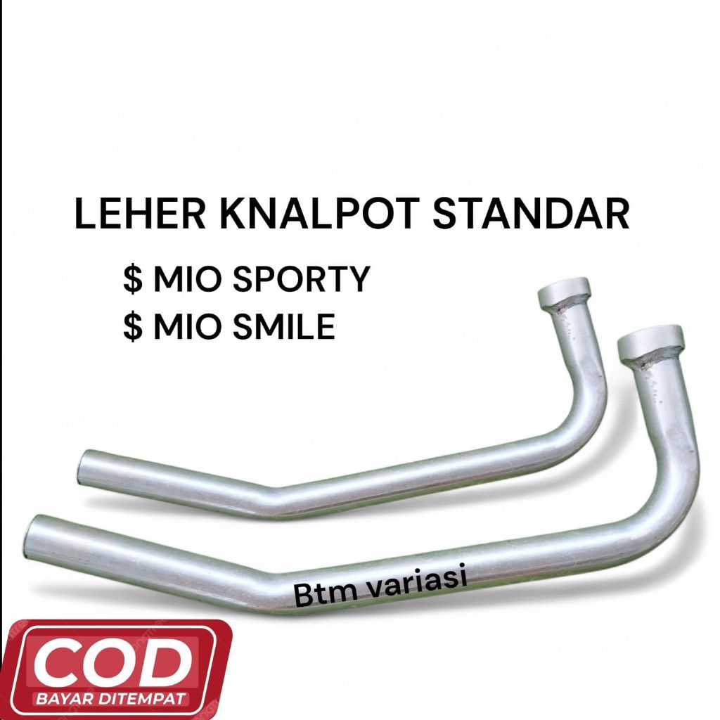 Leher knalpot standar Mio sporty,Mio smile pengganti yang keropos atau bocor