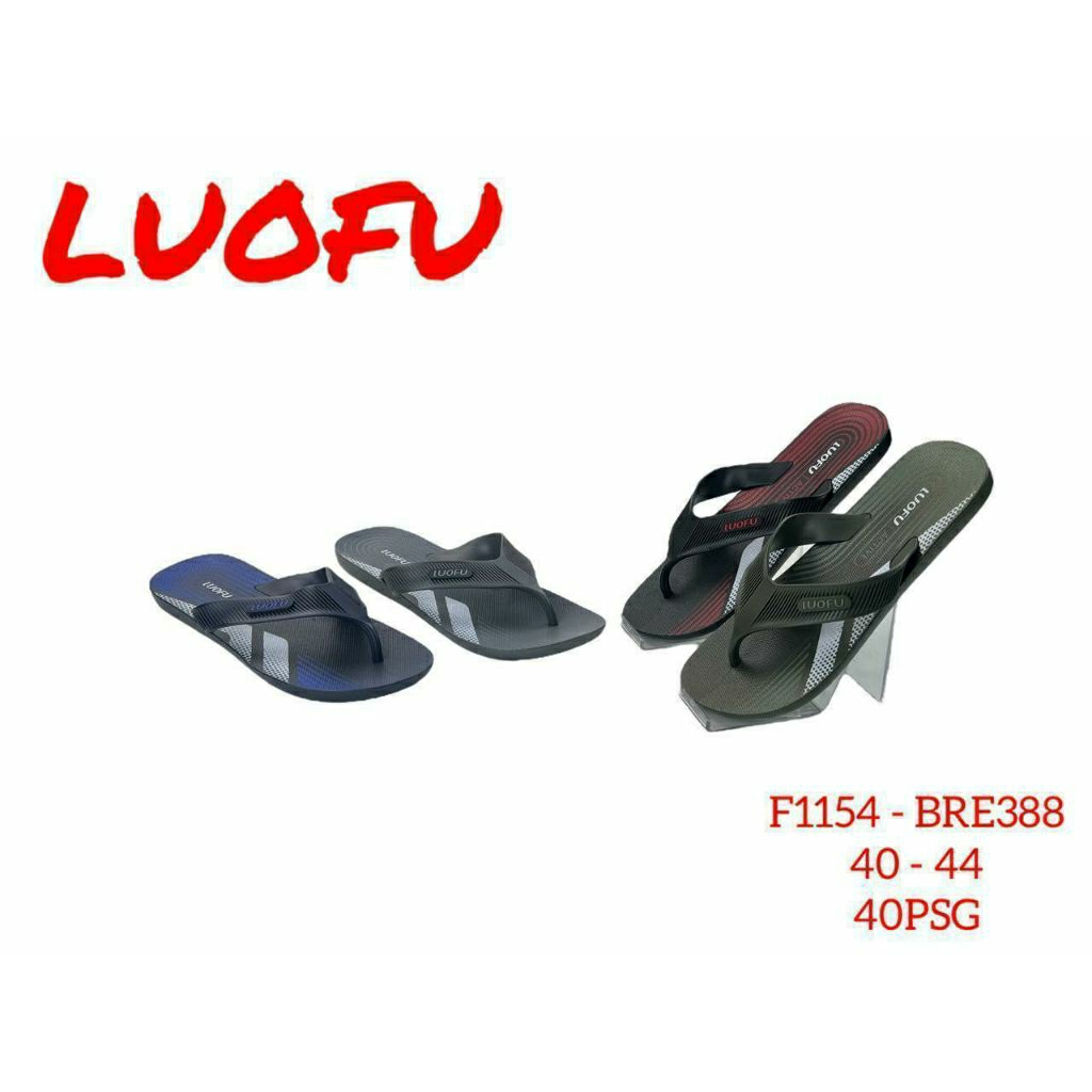 Sandal Japit  Luofu  Pria, sandal Import F1154
