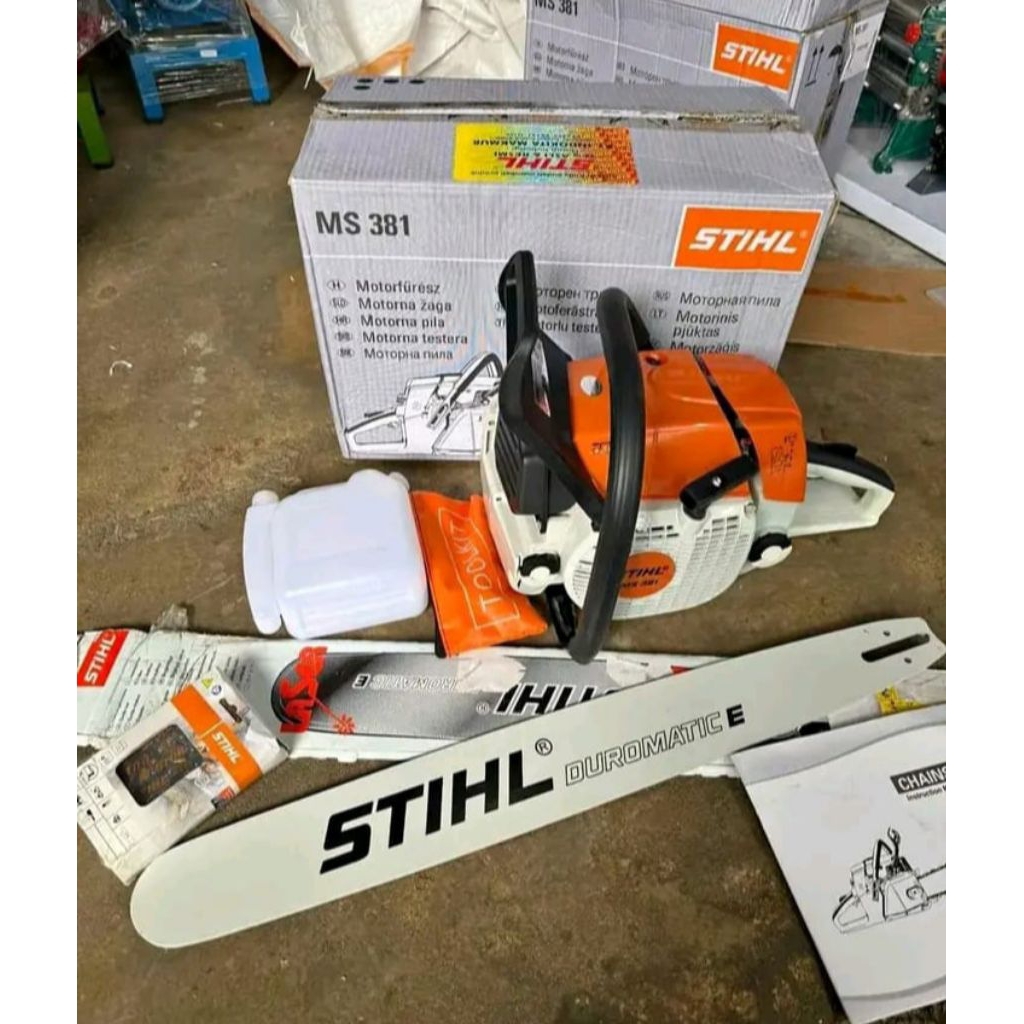 Mesin Potong Kayu 22 Inch 68cc STIHL Chainsaw Mini Gergaji Mesin Original