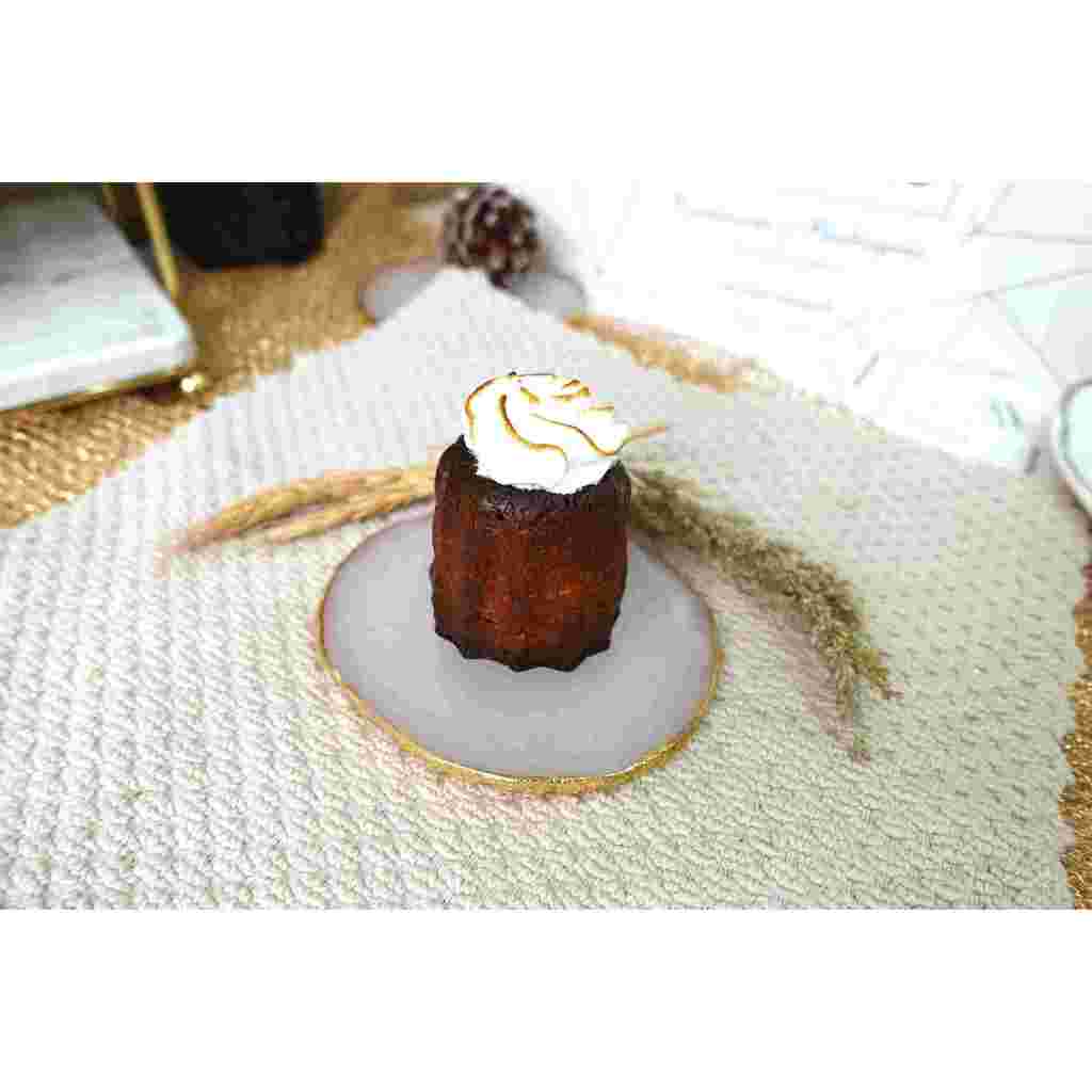 Lemon Meringue Canelé