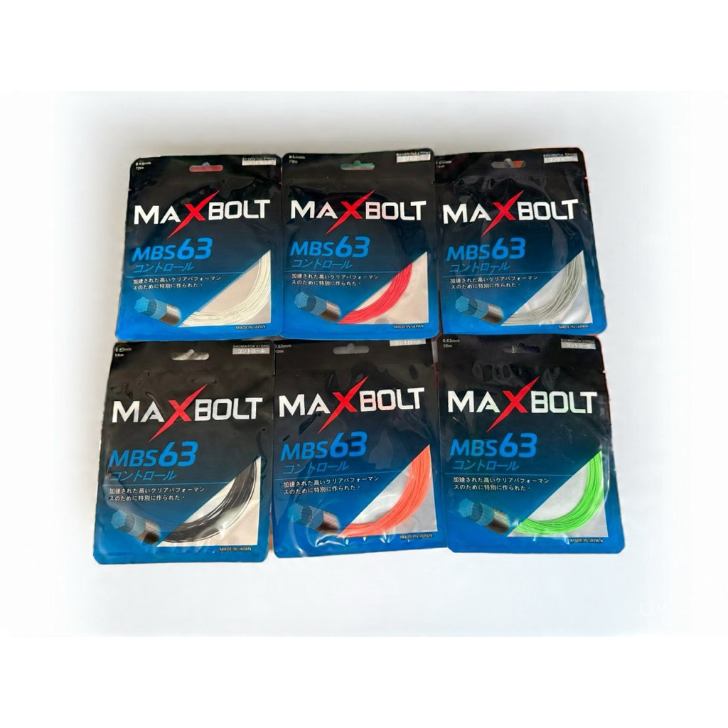 Senar Badminton Maxbolt MBS 63 / Senar Maxbolt Mbs 63